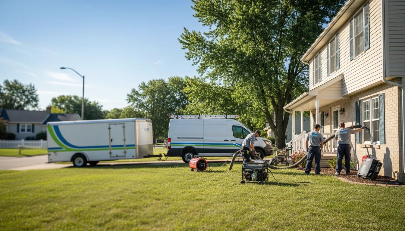 Flooded Basement Restoration And Cleanup With Repair in Scio, OH near me